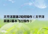 太平洋英雄2如何操作（太平洋英雄2基本飞行操作）