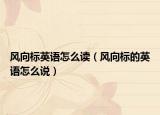 风向标英语怎么读（风向标的英语怎么说）
