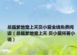 总裁爹地宠上天贝小爱全线免费阅读（总裁爹地宠上天 贝小爱所著小说）