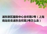 浦东新区服务中心合欢路2号（上海南站去去浦东合欢路2号怎么走）