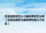 石家庄新东方少儿英语学校怎么样（石家庄新东方英语学校有几个校区）