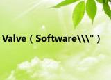 Valve（Software\