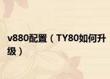 v880配置（TY80如何升级）