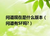 问道现在是什么版本（问道有SF吗?）