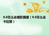 9.0怎么去暗影国度（9.0怎么去卡拉赞）