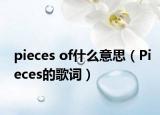 pieces of什么意思（Pieces的歌词）