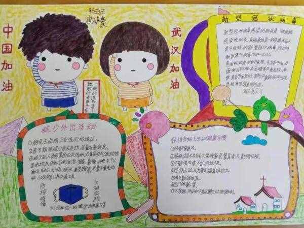 点赞！这些娄底小学生的画，为抗疫“逆行者”加油