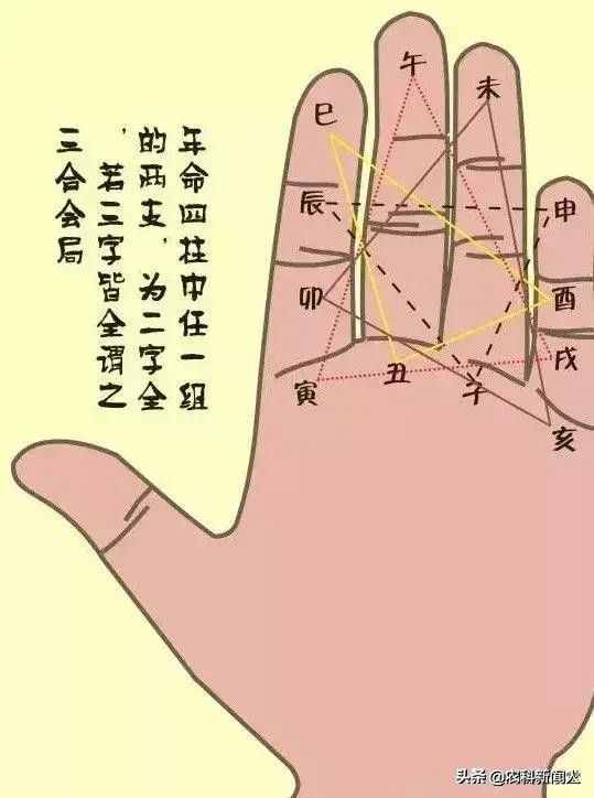 古人“掐指一算”并不神秘，周易的16个掌诀图，让你大开眼界