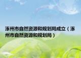 涿州市自然资源和规划局成立（涿州市自然资源和规划局）