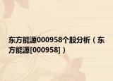 东方能源000958个股分析（东方能源[000958]）