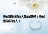 我就是这样的人歌曲视频（我就是这样的人）