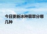 今日更新冰种翡翠分哪几种