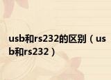 usb和rs232的区别（usb和rs232）
