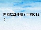世爵C12评测（世爵C12）