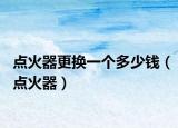 点火器更换一个多少钱（点火器）