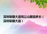 深圳坂银大道鸡公山隧道多长（深圳坂银大道）