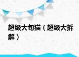 超级大旬猫（超级大拆解）