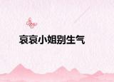 哀哀小姐别生气
