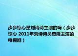 步步惊心是刘诗诗主演的吗（步步惊心 2011年刘诗诗吴奇隆主演的电视剧）