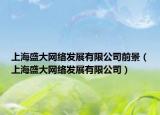 上海盛大网络发展有限公司前景（上海盛大网络发展有限公司）