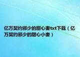 亿万契约邪少的甜心妻txt下载（亿万契约邪少的甜心小妻）