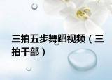 三拍五步舞蹈视频（三拍干部）