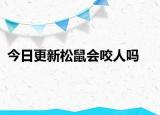 今日更新松鼠会咬人吗