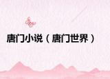 唐门小说（唐门世界）