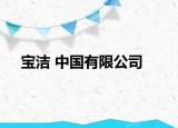 宝洁 中国有限公司