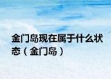 金门岛现在属于什么状态（金门岛）