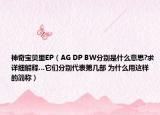 神奇宝贝里EP（AG DP BW分别是什么意思?求详细解释…它们分别代表第几部 为什么用这样的简称）