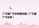 广宁县广宁中学高中部（广宁县广宁中学）