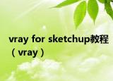vray for sketchup教程（vray）