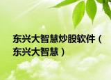 东兴大智慧炒股软件（东兴大智慧）