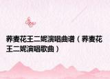 荞麦花王二妮演唱曲谱（荞麦花 王二妮演唱歌曲）