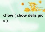 chow（chow delis pice）