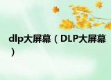 dlp大屏幕（DLP大屏幕）