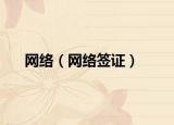 网络（网络签证）