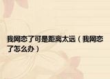 我网恋了可是距离太远（我网恋了怎么办）