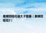 皇嫂田桂花逼太子登基（皇嫂田桂花2）