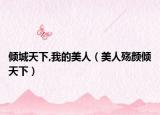 倾城天下,我的美人（美人殇颜倾天下）