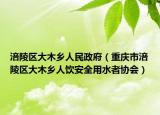 涪陵区大木乡人民政府（重庆市涪陵区大木乡人饮安全用水者协会）