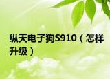 纵天电子狗S910（怎样升级）