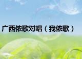 广西侬歌对唱（我侬歌）
