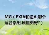 MG（EXIA和逆A,哪个适合素组,质量更好?）