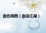 血色湘西（血染江湖）