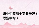 职业中专哪个专业最好（职业中专）