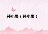 孙小果（孙小果）