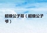 超级公子哥（超级公子爷）