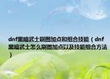 dnf黑暗武士刷图加点和组合技能（dnf黑暗武士怎么刷图加点以及技能组合方法）